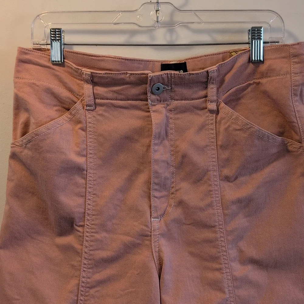The Delaney Clean-Seamed High-Rise Wide-Leg Jeans by Maeve - Picture 7 of 14